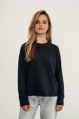 Eco Organic Cotton Long Sleeve Basic T-shirt