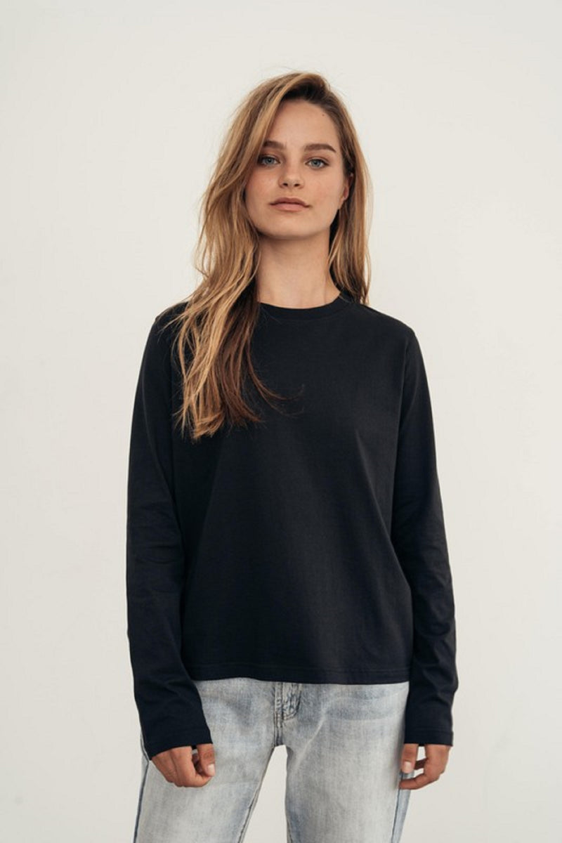 Eco Organic Cotton Long Sleeve Basic T-shirt