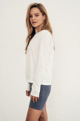 Eco Organic Cotton Long Sleeve Basic T-shirt