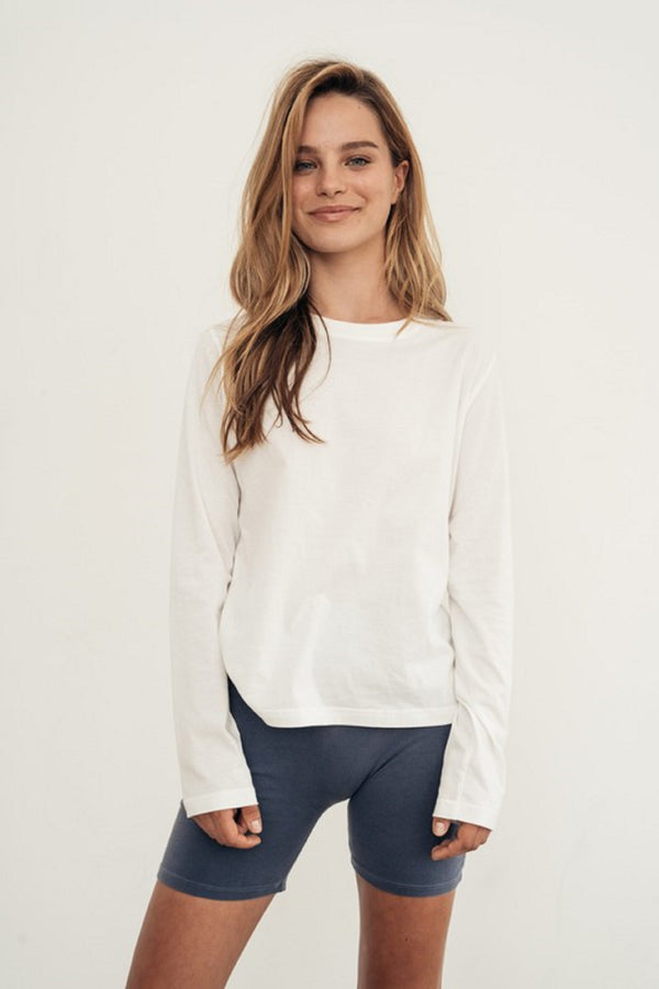 Eco Organic Cotton Long Sleeve Basic T-shirt