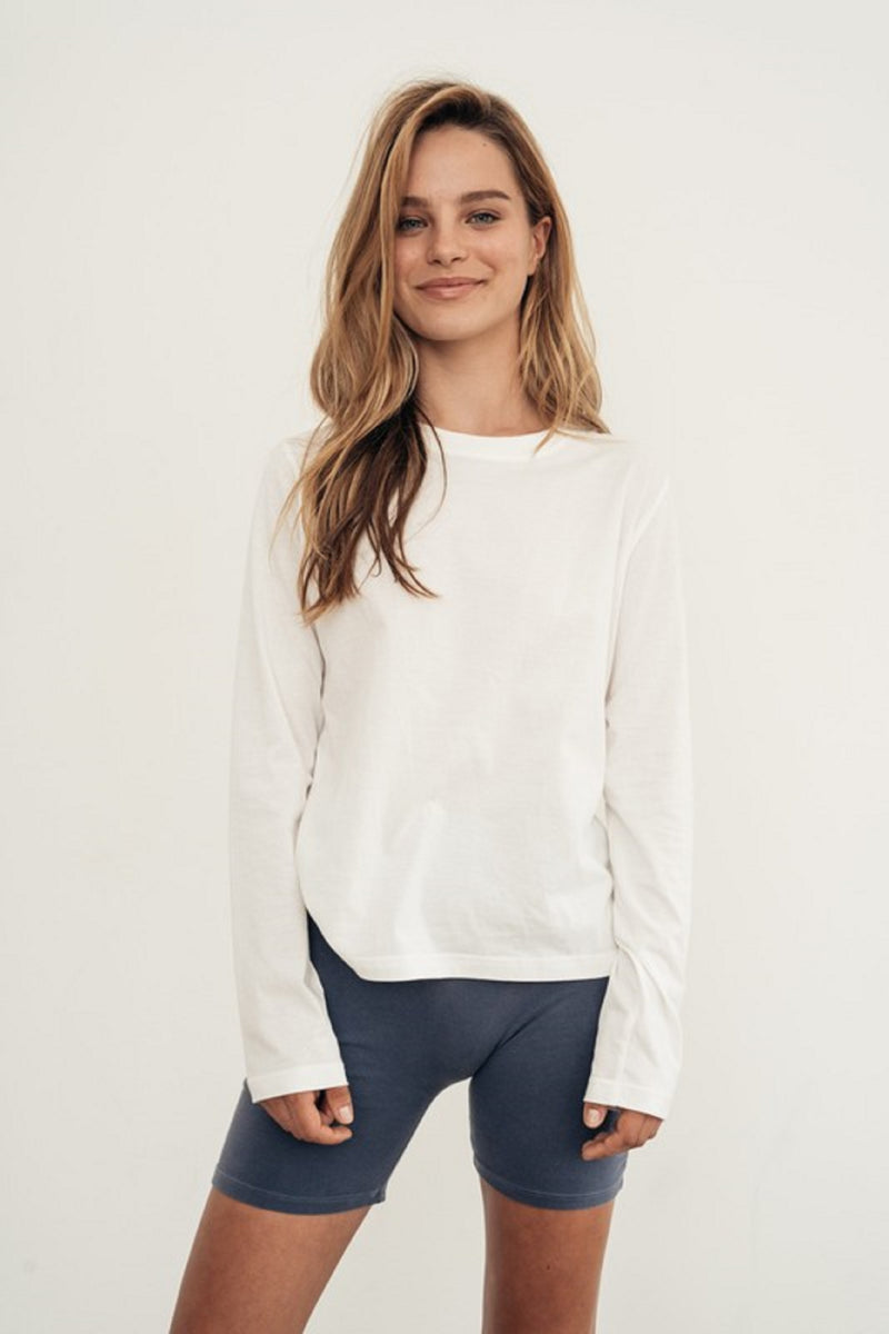 Eco Organic Cotton Long Sleeve Basic T-shirt