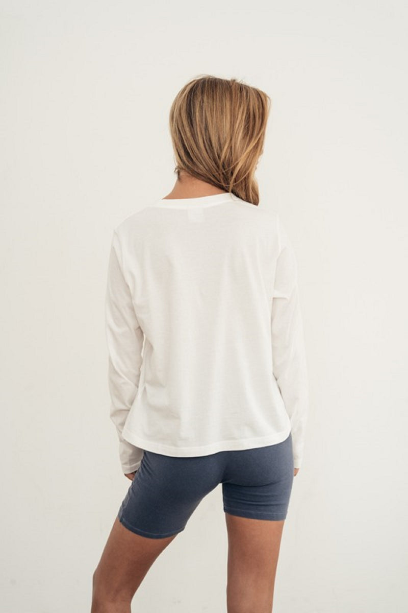 Eco Organic Cotton Long Sleeve Basic T-shirt