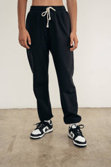 SOFT PIGMENT WASHED RECYCLED COTTON JOGGER PANT