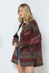 Southwest Aztec Shacket