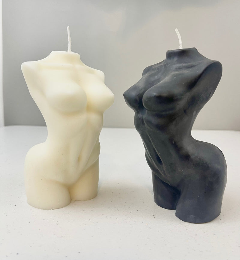 Femme fatale Torso Candle