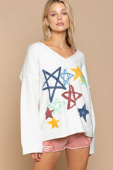 Super  Star oversized Sweater