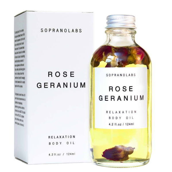 Rose Geranium Vegan Body Oil